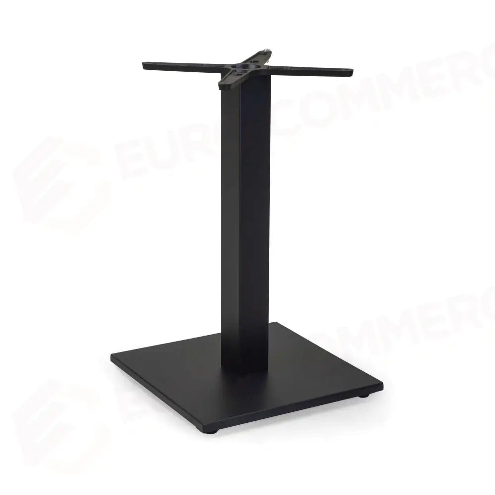 BASE TAVOLO ALLUMINIO NEMO NERO QUADRO TOP CROCE GHISA CM45X45H73 - 6473050000 - VACCHETTI