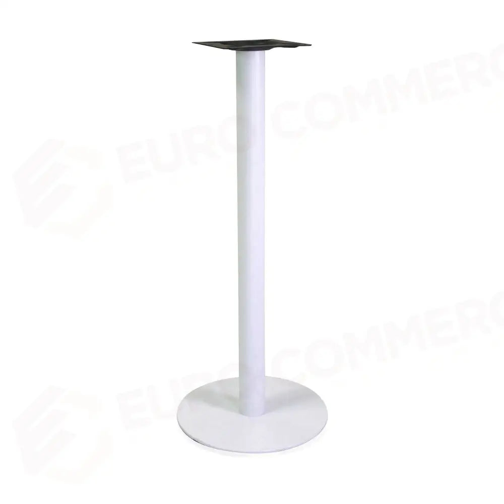 BASE TAVOLO BAR ACCIAIO GORDON BIANCO TONDO CM45X45H108 - 6467850000 - VACCHETTI