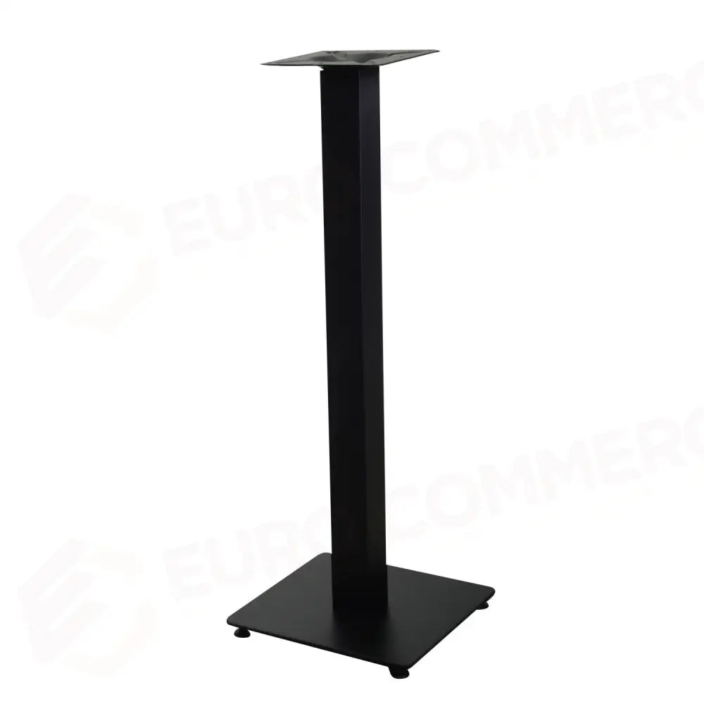 BASE TAVOLO BAR ACCIAIO JAMIE NERO QUADRO CM40X40H108 - 6456570000 - VACCHETTI