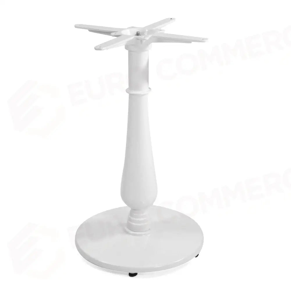 BASE TAVOLO GHISA OSCAR BIANCO TONDO CM43X43H72 - 6467480000 - VACCHETTI