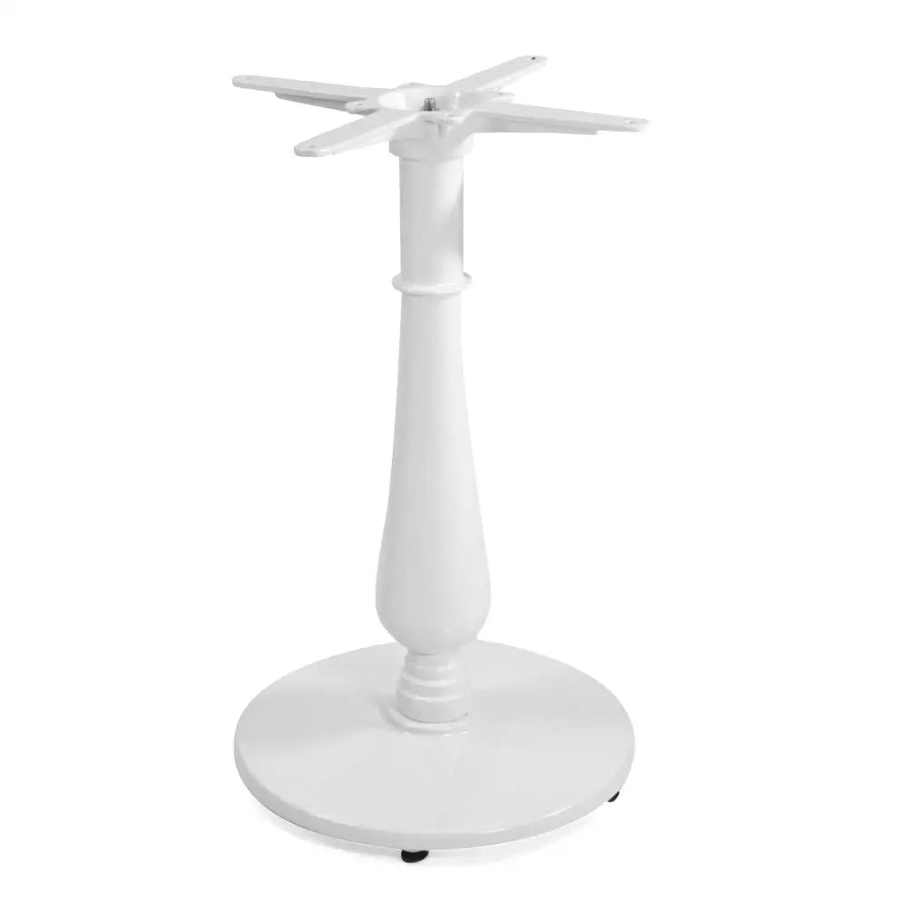 BASE TAVOLO GHISA OSCAR BIANCO TONDO CM43X43H72 - 6467480000 - VACCHETTI