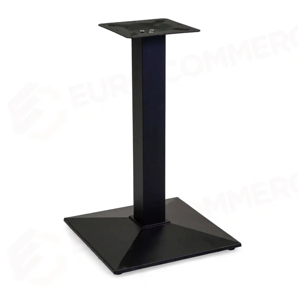BASE TAVOLO PIRAMIDE ACCIAIO NERO QUADRO CM45X45H72 - 6473610000 - VACCHETTI