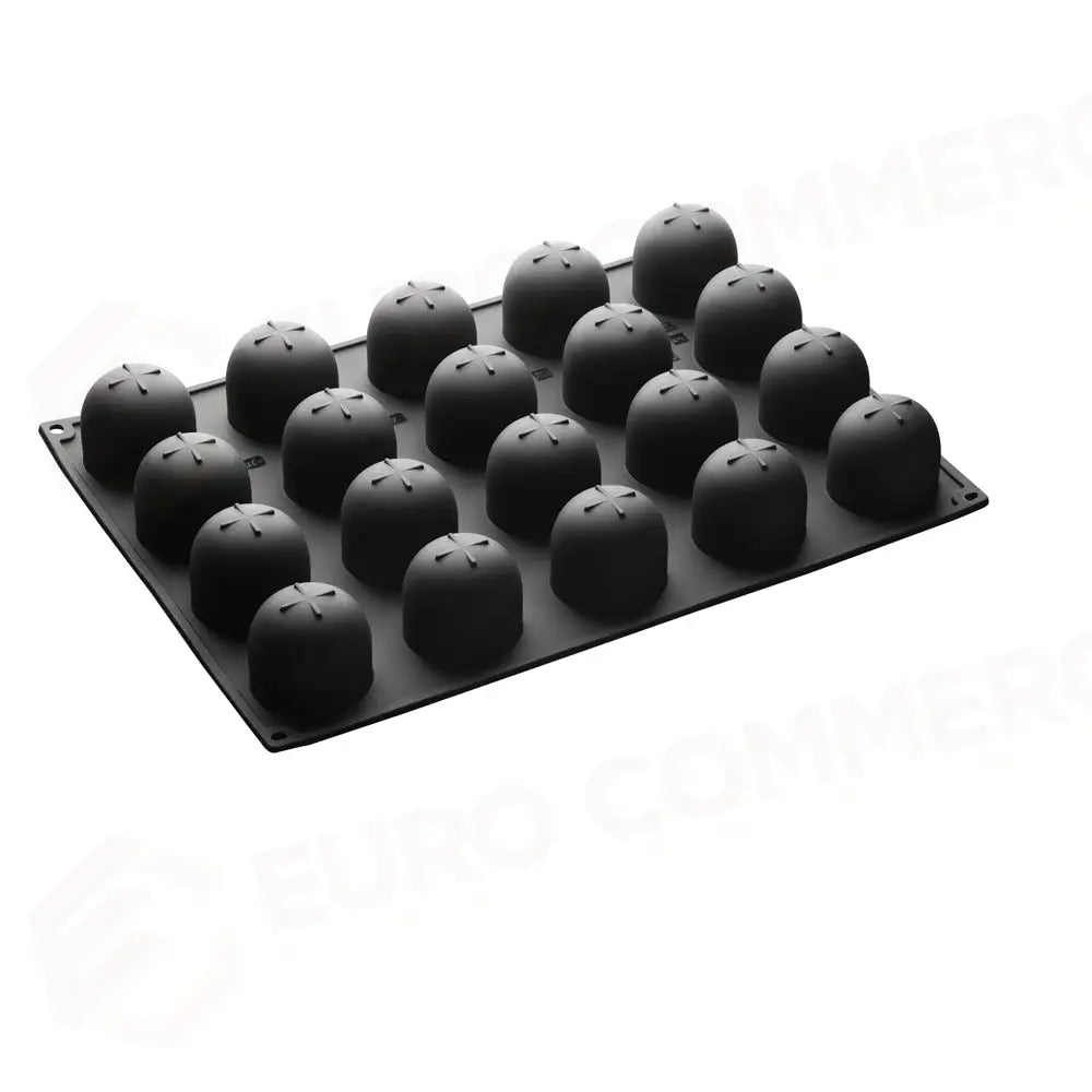 BATTUTA D’INIZIO BY DAVIDE OLDANI STAMPO IN SILICONE 400 X 300 MM - 20 IMPRONTE Ø 55 MM VO - PX4327S - PAVONI ITALIA