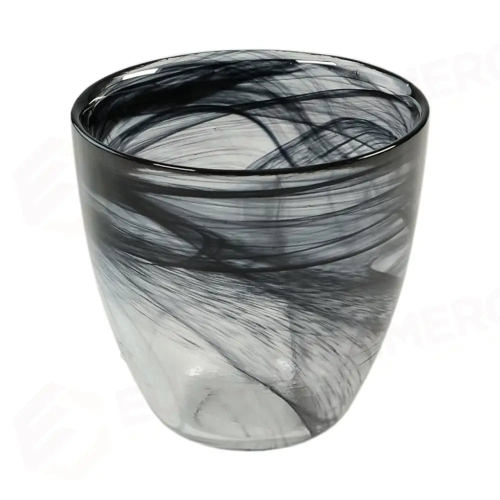 BICCHIERE BOMBATO 25 CL ATLAS NERO 16859 MEDRI - 13490030 - MEDRI