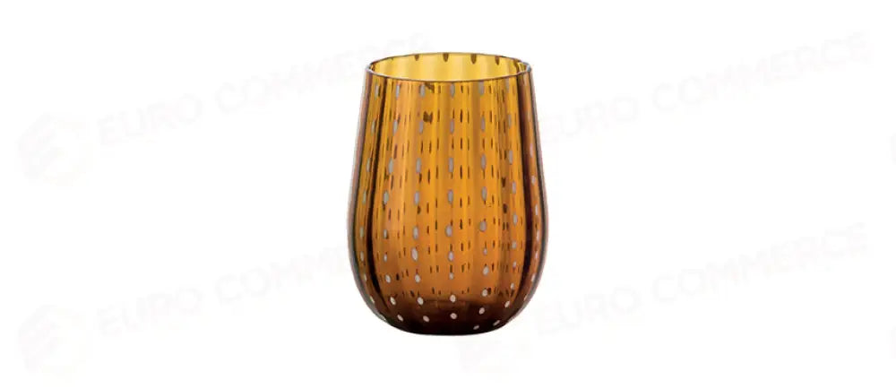 BICCHIERE GOCCE AMBRA CL.40 -6- - 129484 - MORINI