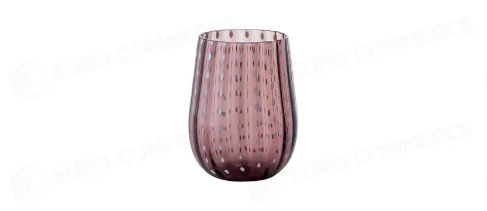 BICCHIERE GOCCE AMETISTA CL.40 -6- - 129481 - MORINI