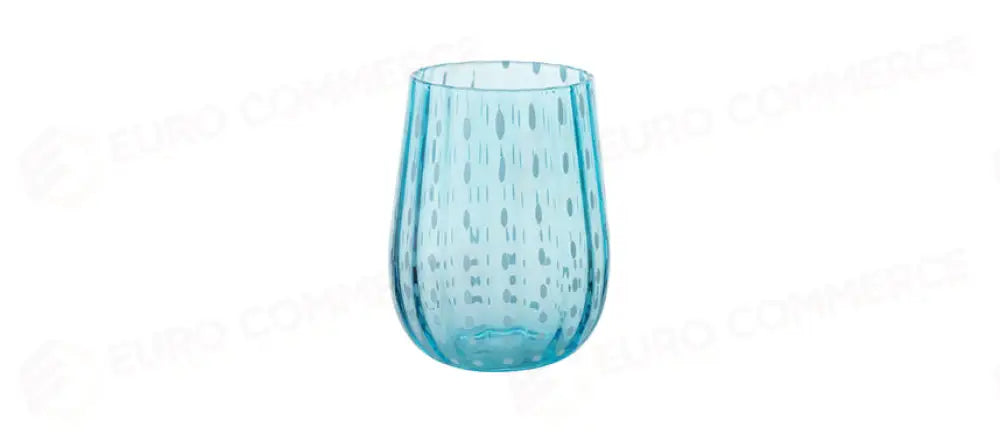 BICCHIERE GOCCE AZZURRO CL.40 -6- - 129483 - MORINI
