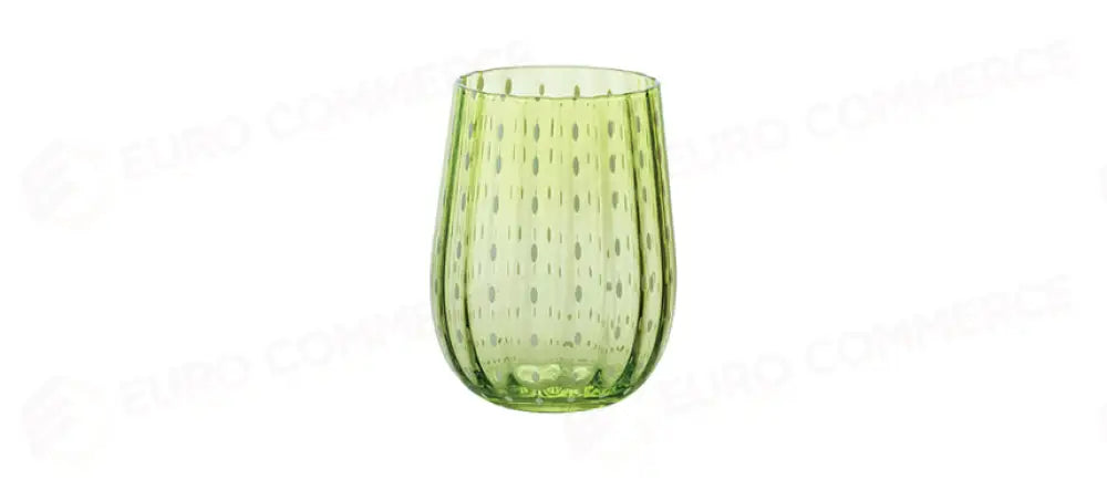 BICCHIERE GOCCE VERDE CL.40 -6- - 129480 - MORINI