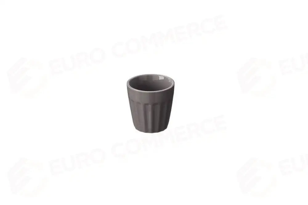 BICCHIERINO COLOR GRIGIO IN PORCELLANA LINEA DUBAI - CM Ø6X6H - 6 PEZZI GRIGIO - CM Ø6X6H - U0024.T - LEONE - PORCELLANA