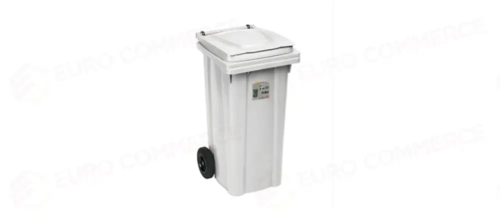 BIDONE CARRELLATO LT.120 BIANCO - 130505 - MORINI