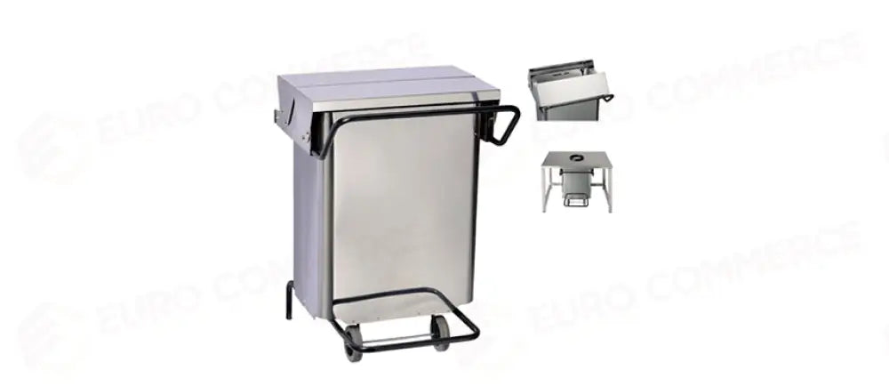 BIDONE COM.INOX LT70 C/R AP.CENTR.790680 - 110809 - MORINI