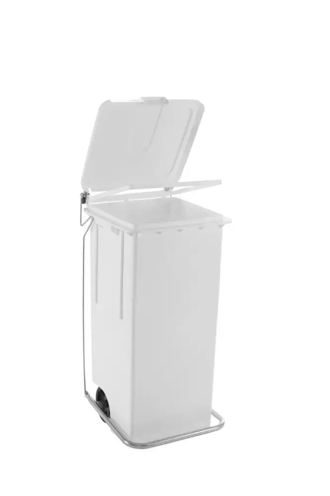 BIDONE CON COPERCHIO 120 LT BIANCO MAX 2800 GIGANPLAST - 1190382 - MEDRI