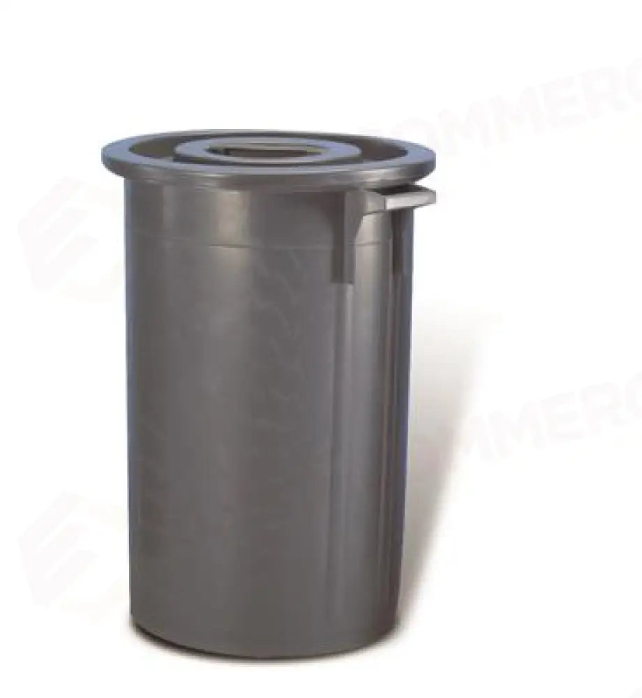 BIDONE CON COPERCHIO 150 LT GRIGIO CORALLO 2750 GIGANPLAST - 1190214 - MEDRI