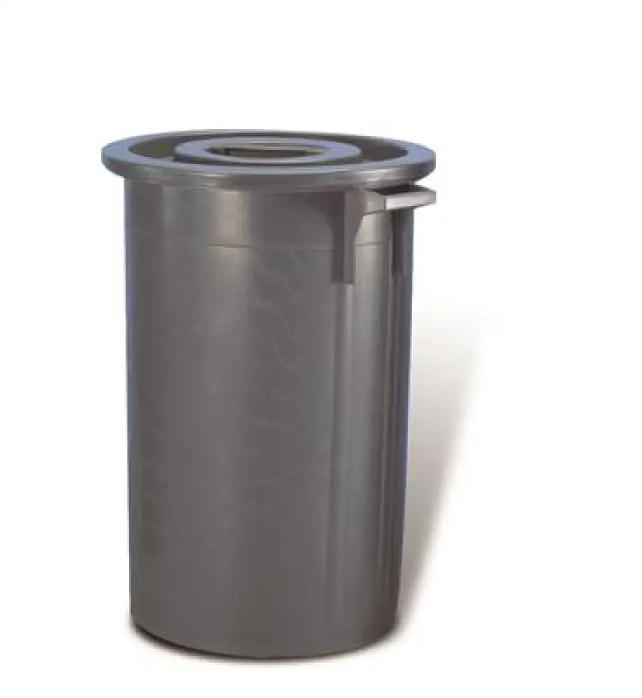 BIDONE CON COPERCHIO 45 LT GRIGIO CORALLO 2750 GIGANPLAST - 1190050 - MEDRI
