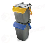 BIDONE CON SPORTELLO A BECCO IN PLASTICA SECONDA VITA - DUCK - 720119 - ATTREZZATURA