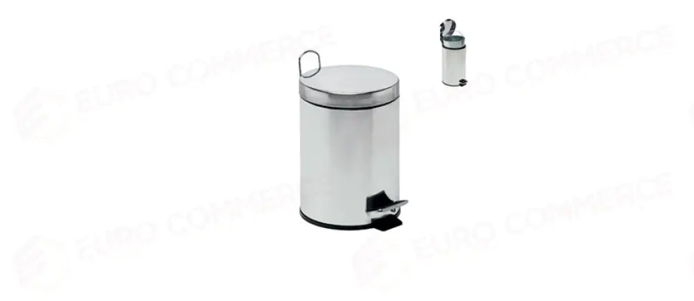 BIDONE INOX C/PED.LT5 SECCHIO - 123322 - MORINI