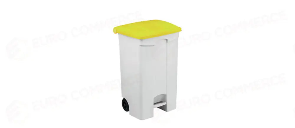 BIDONE POLIT.C/P LT.90 C/C GIALLO 115096 - 127508 - MORINI