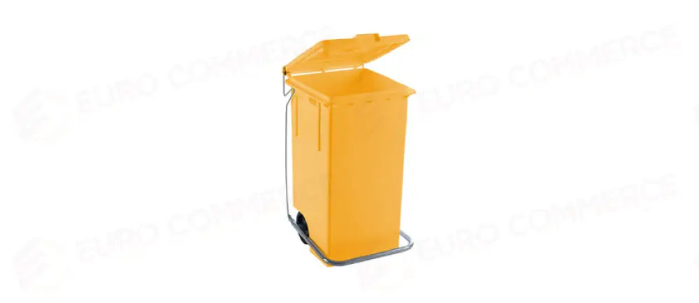 BIDONE POLITENE C/P + RUOT.100 GIALLO - 98763 - MORINI