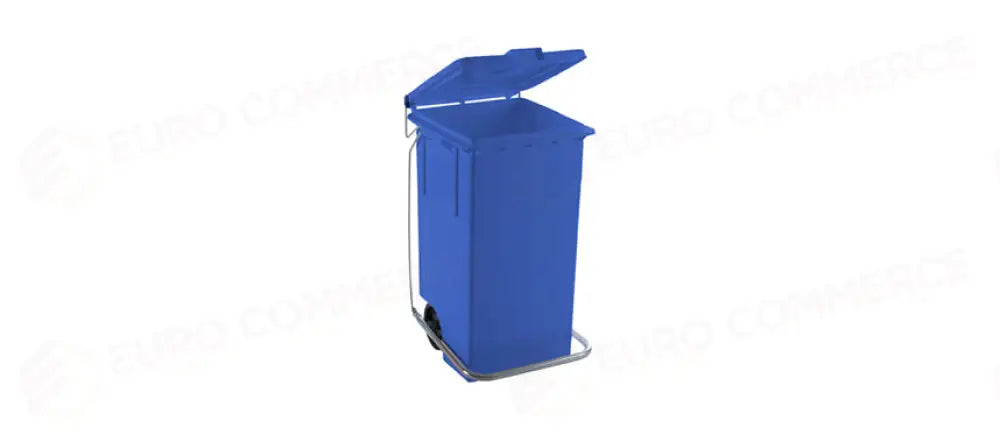 BIDONE POLITENE C/P + RUOTE 100 BLU’ - 98762 - MORINI