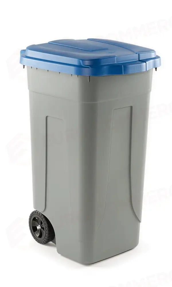 BIDONE RACCOLTA DIFFERENZIATA 100 LT GRIGIO/BLU 100 SSS - 2540301 - MEDRI