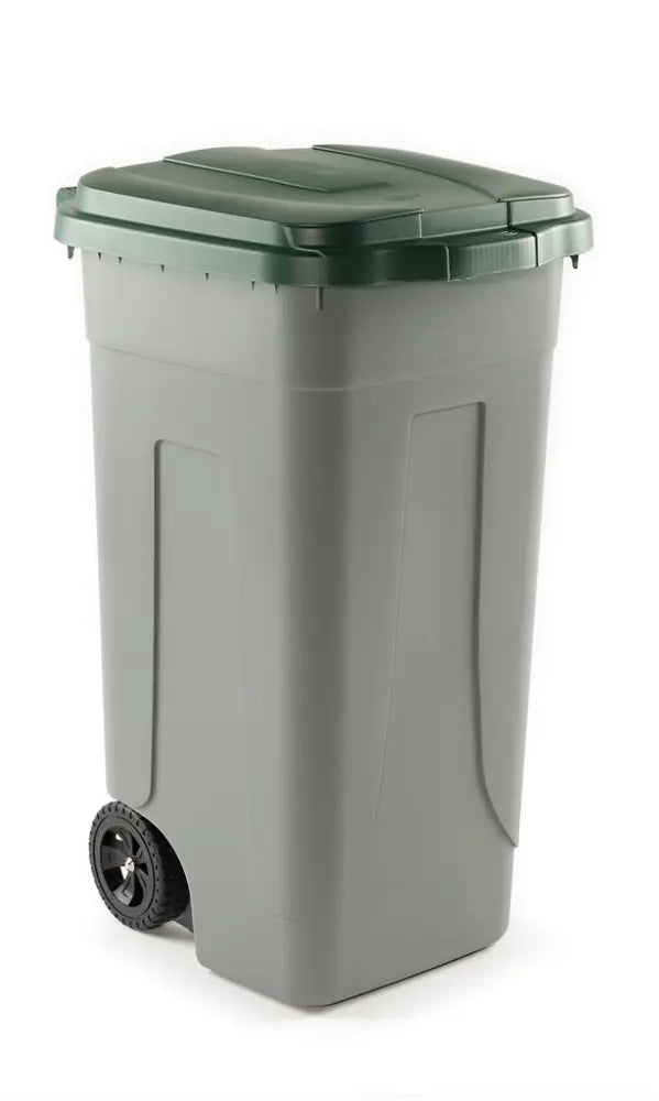 BIDONE RACCOLTA DIFFERENZIATA 100 LT GRIGIO/VERDE 100 SSS - 2540298 - MEDRI