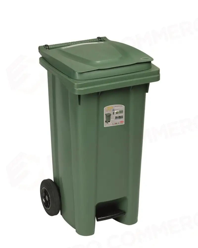 BIDONE RACCOLTA DIFFERENZIATA 120 LT VERDE 25701 STEFANPLAST - 2550317 - MEDRI