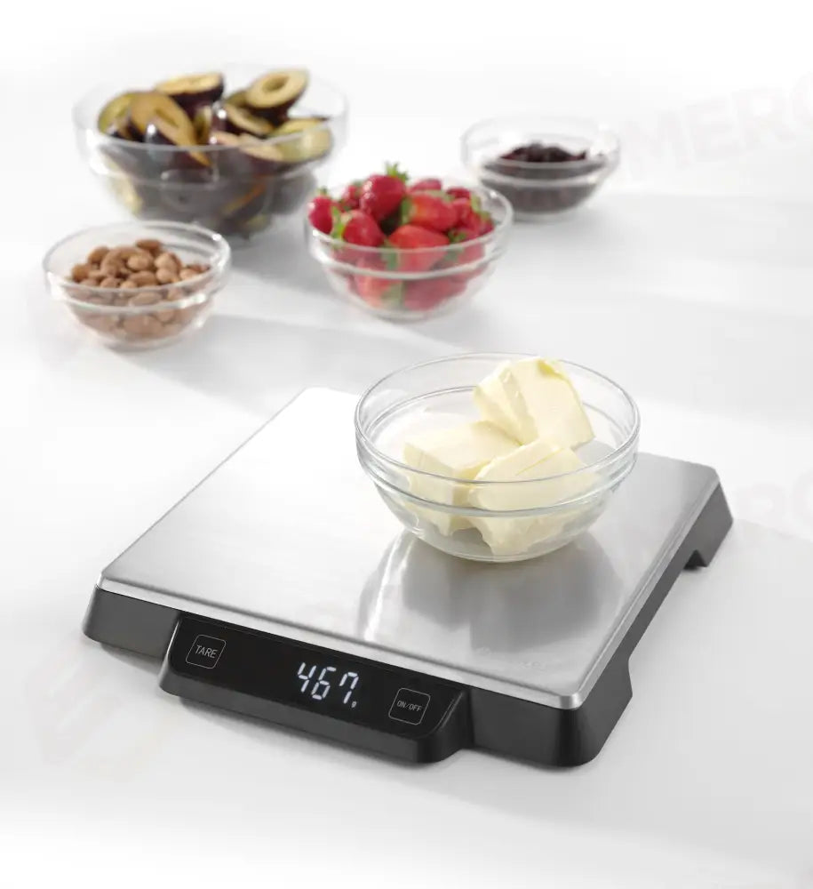BILANCIA DA CUCINA 15 KG HENDI 266X269X(H)34MM - 580233