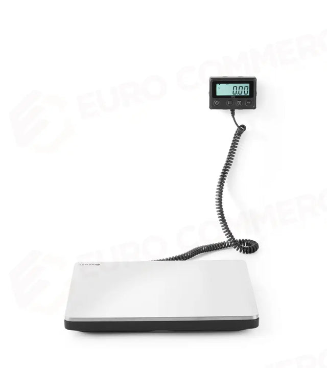 BILANCIA DIGITALE FINO A 200 KG, HENDI, 298X248X(H)37MM - 580462