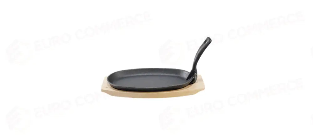 BISTECCHIERA GHISA C/PIATTO LEGNO 28X14 - 141105 - MORINI