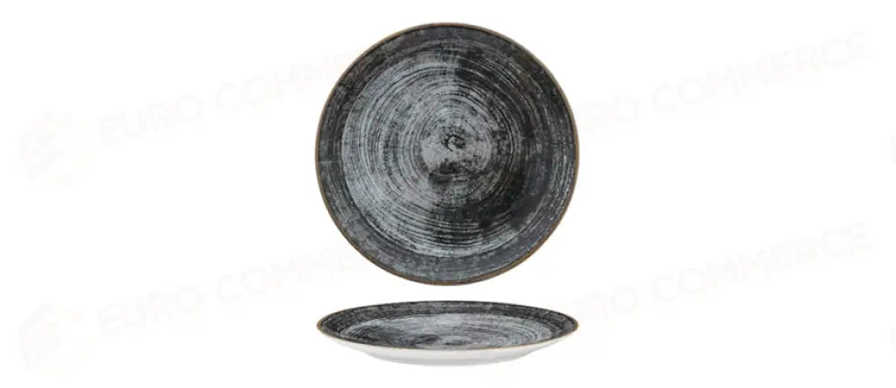 BLACK ROUND PIATTO PIANO CM 28 SIVIGLIA - 135549 - MORINI