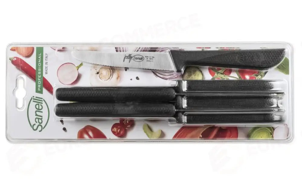 BLISTER 6 TAVOLA JOLLY - 667206 - SANELLI - COLTELLERIA