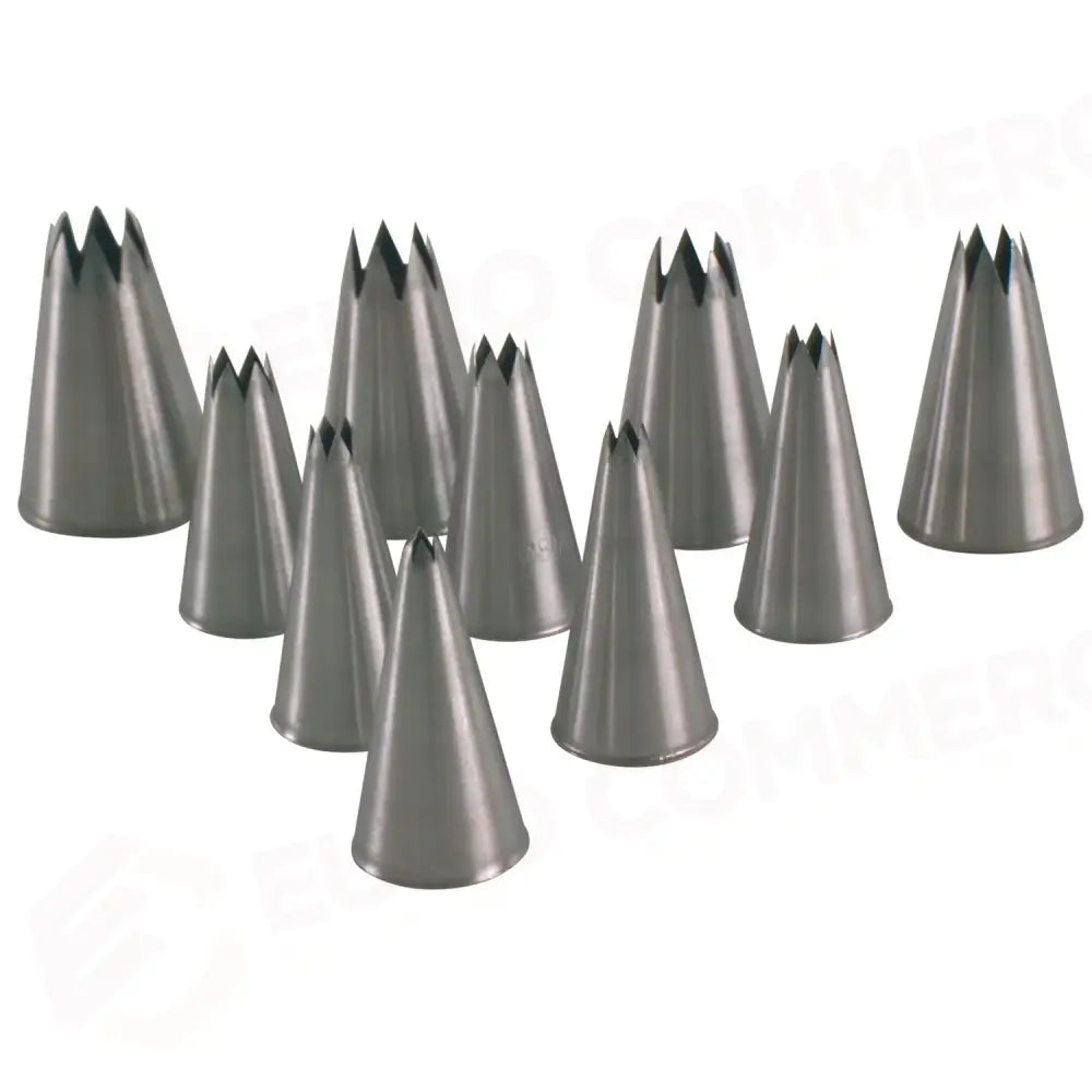 BOCCH.PER DEC.INOX FORO STELLA 6MM - SET 2 PZZ. - 2763062 - PIAZZA - ACCESSORI