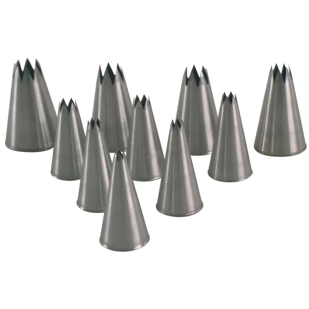 BOCCH.PER DEC.INOX FORO STELLA 7MM - SET 2 PZZ. - 2763072 - PIAZZA - ACCESSORI