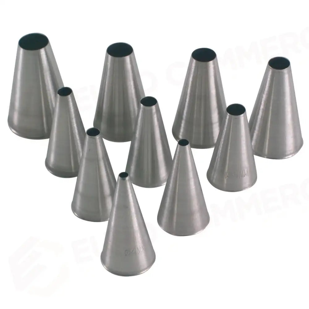 BOCCH.PER DEC.INOX FORO TONDO 7MM - SET 2 PZZ. - 2764072 - PIAZZA - ACCESSORI