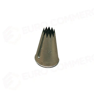 BOCCHETTA IN ACCIAIO FORO STELLA PUNTA LARGA H 52 MM - Ø 4 MM - 127-4 - PAVONI ITALIA - ATTREZZATURA PROFESSIONALE