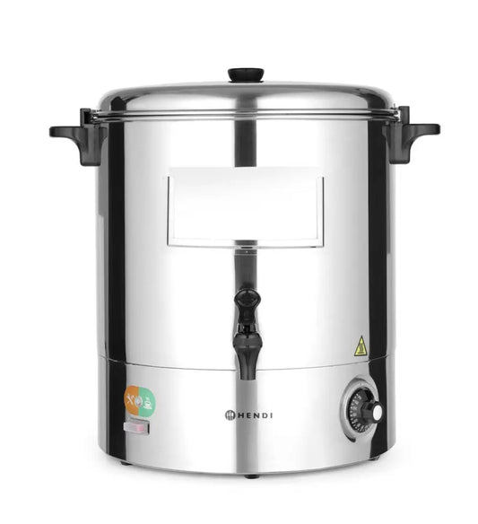 BOLLITORE PER BEVANDE CALDE 28L 230V/2200W 500X500X(H)488MM - HENDI