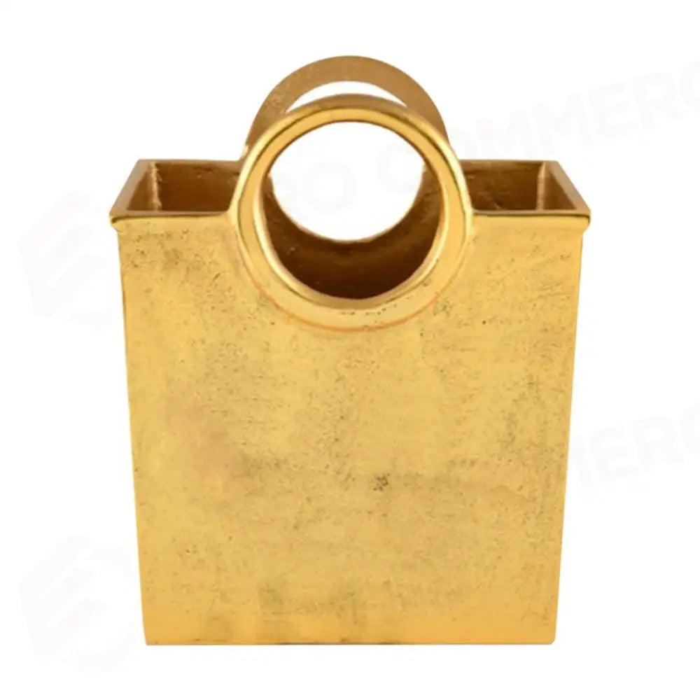 BORSA PORTABOTTIGLIE 21X14 CM SAINT TROPEZ GOLD TBHL-555ALGB MEDRI - 13600043 - MEDRI