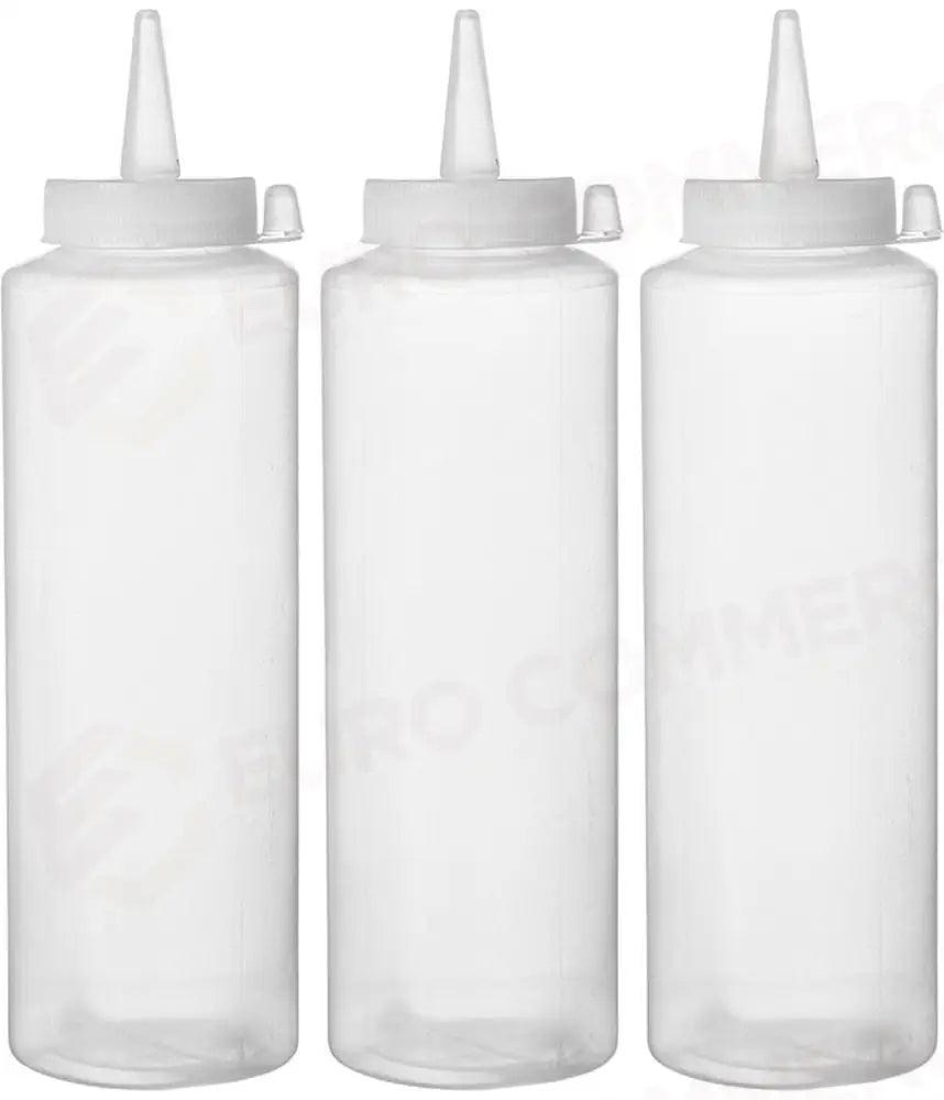 BOTTIGLIE DOSATRICI - 3 PEZZI 0,2L TRASPARENTE 3 PEZZI Ø50X(H)185MM - HENDI