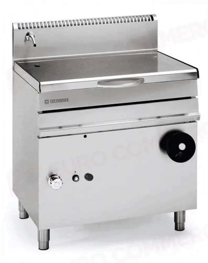 BRASIERA RIBALTABILE GAS 800 INOX - 613039 - TECNOINOX