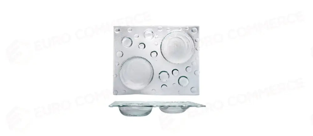 BUBBLE ANTIPASTIERA RETTANGOLARE CM.32X26 BIS - 130959 - MORINI
