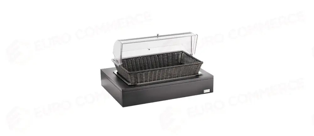 BUFFET CESTA PANE C/CUPOLA WENGÈ+WENGÈ - 101494 - MORINI