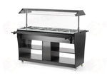BUFFET RISCALDATO HENDI GN 1/1 BIANCO 1490X765X(H)1370MM - 274194