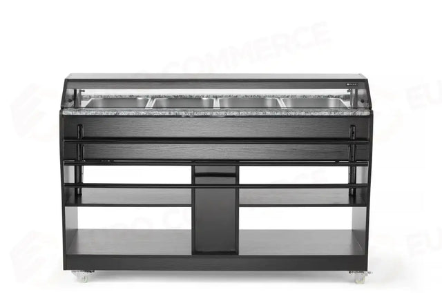 BUFFET RISCALDATO, HENDI, GN 1/1, BIANCO, 1490X765X(H)1370MM - 274194