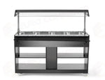 BUFFET RISCALDATO HENDI GN 1/1 BIANCO 1490X765X(H)1370MM - 274194