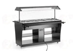 BUFFET RISCALDATO HENDI GN 1/1 BIANCO 1490X765X(H)1370MM - 274194