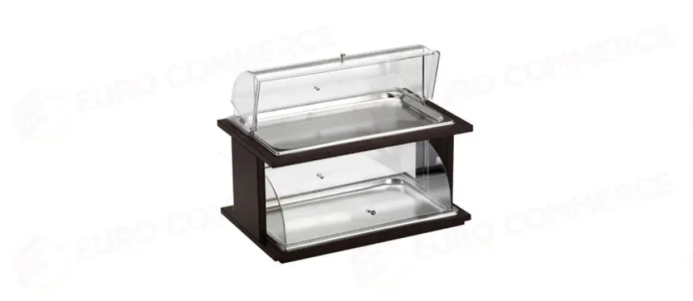 BUFFET VETRINA DOPPIA C/CUPOLA - 101505 - MORINI