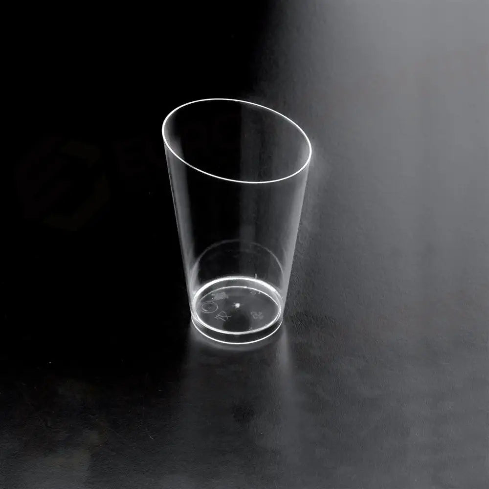 C/25 BICCHIERI CONICI ALTI 7 CL TRASPARENTE 6005 GOLD PLAST - 7780005 - MEDRI