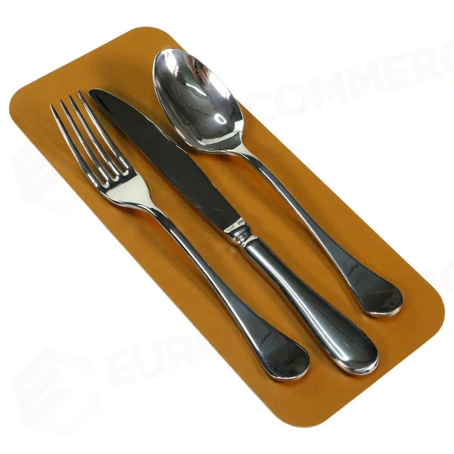 C/4 CUTLERY REST 27X12 CM TAN/BLACK COLOUR MPPTN MEDRI - 20270008 - MEDRI