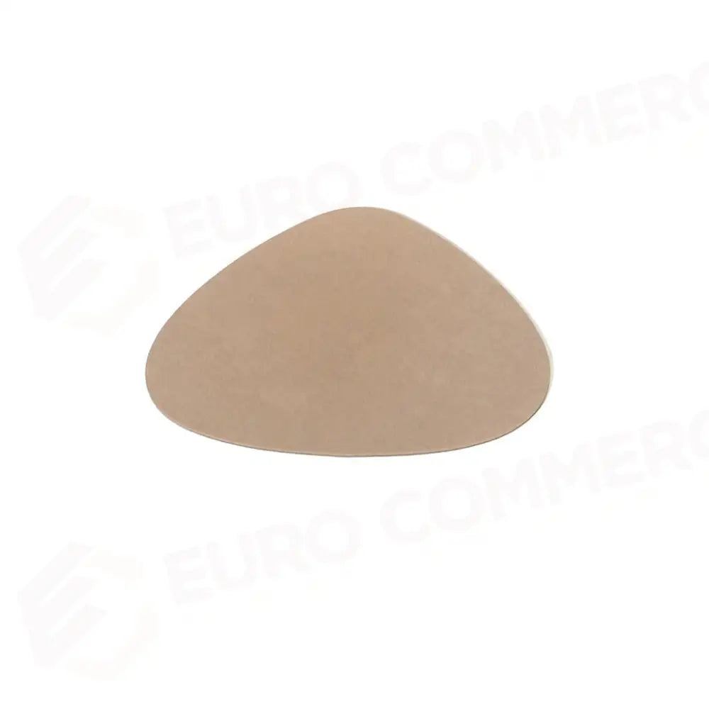 C/4 SOTTOBICCHIERE GOCCIA 13X11 CM ECRU/NERO COLOUR MSGEN MEDRI - 20270049 - MEDRI