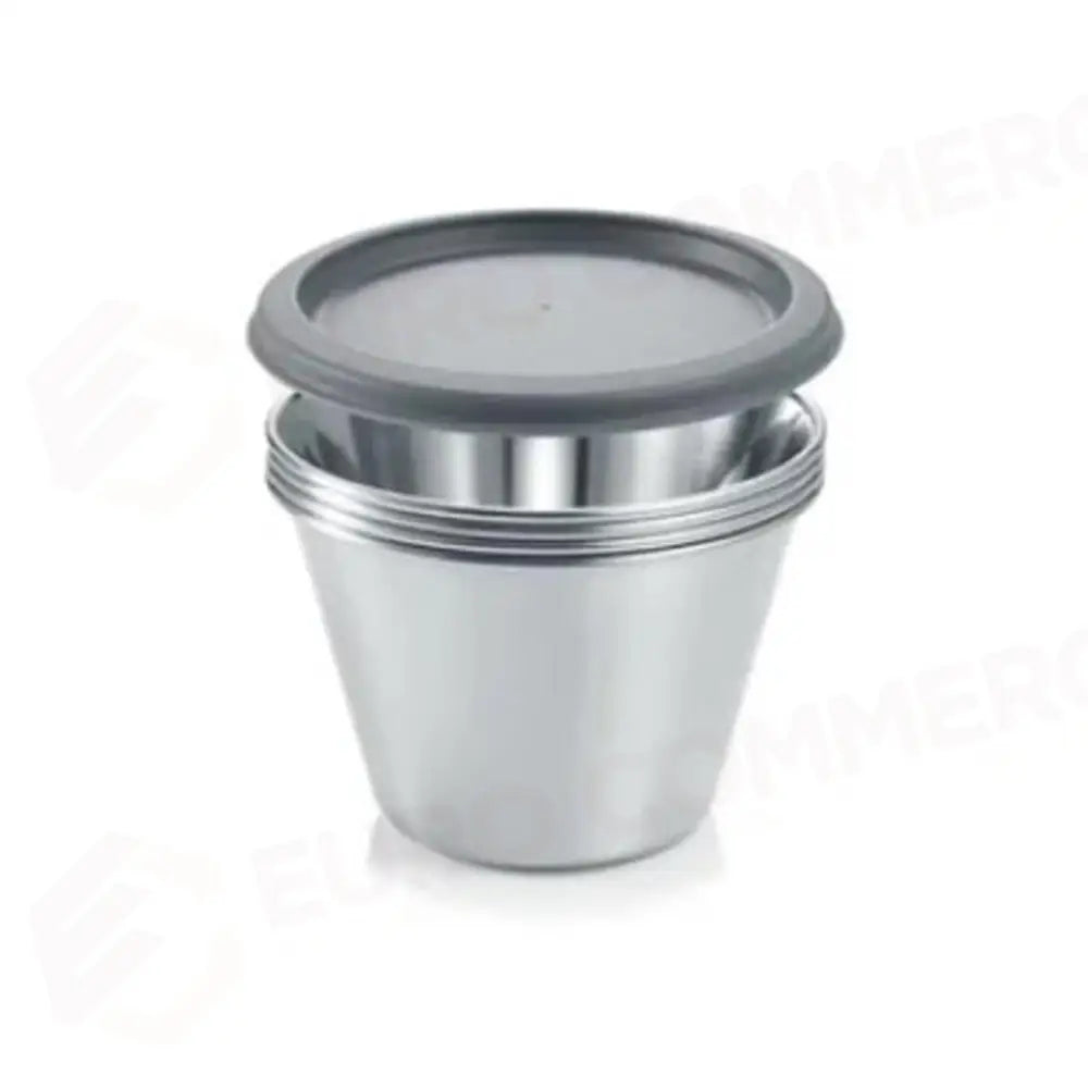 C/4 STAMPI PANNA COTTA CON COPERCHIO 20 CL GRAND CHEF 428718 TESCOMA - 7280778 - MEDRI